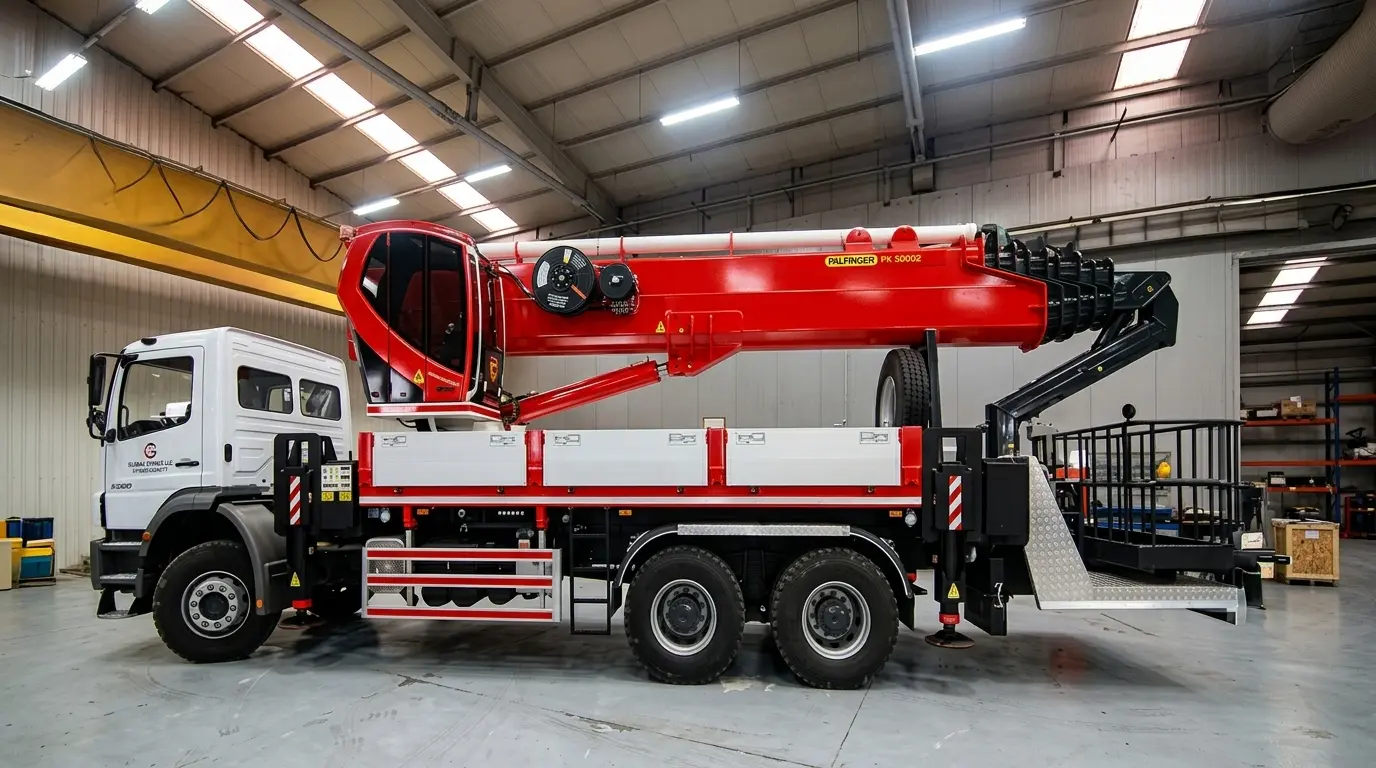 45 Metre Sepetli Vinç
