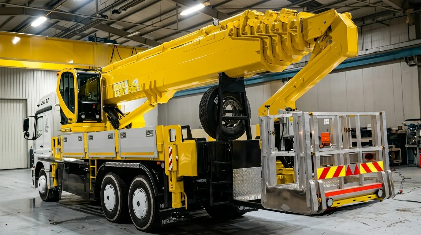 45 Metre Sepetli Vinç