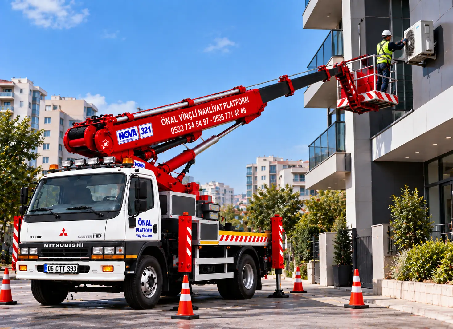 Kiralık Sepetli Vinç Hangi Alanlarda Kullanılır?
