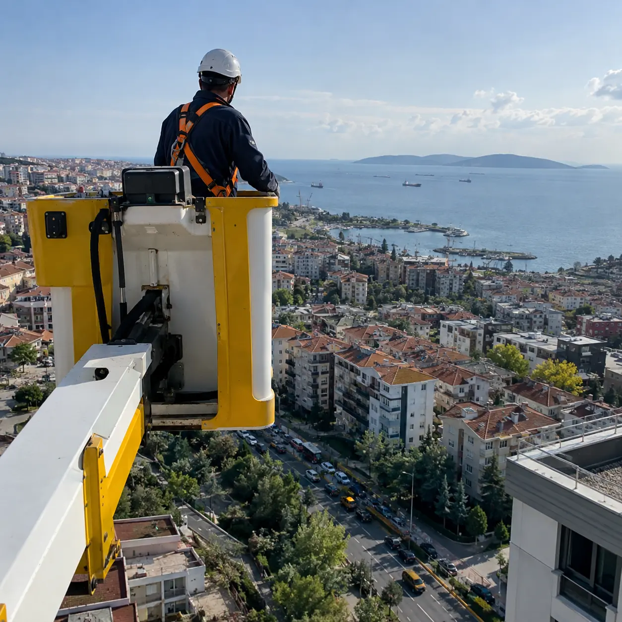 Pendik sepetli vinç hizmeti - Önal Vinç