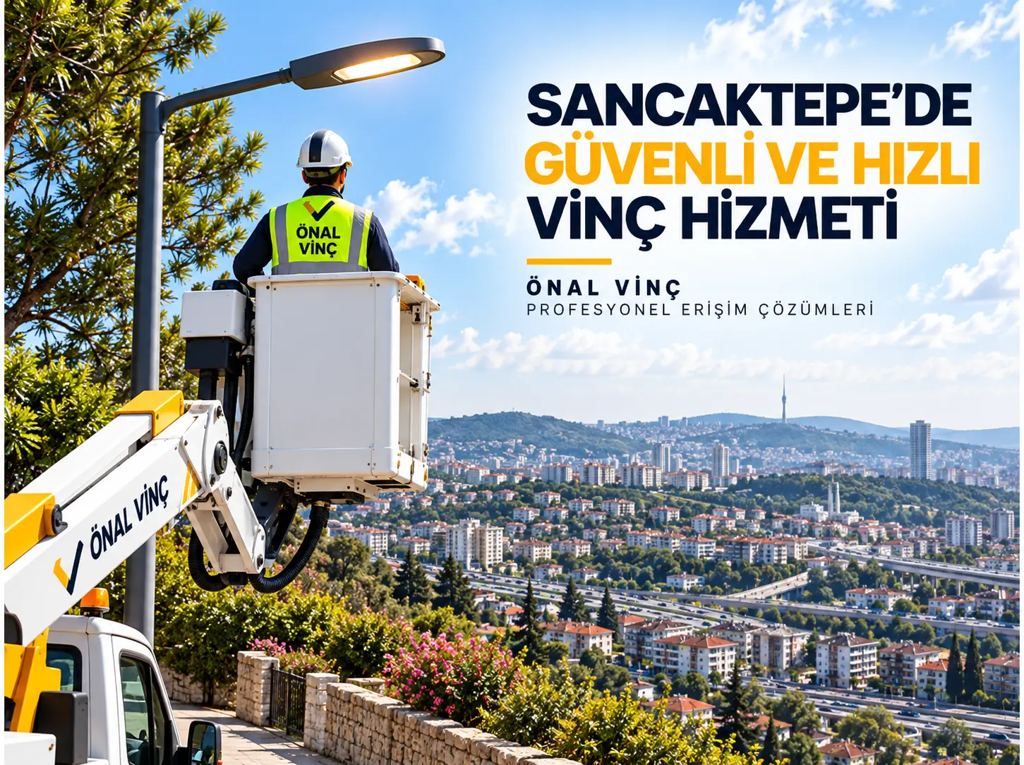 Sancaktepe vinç hizmeti Önal Vinç