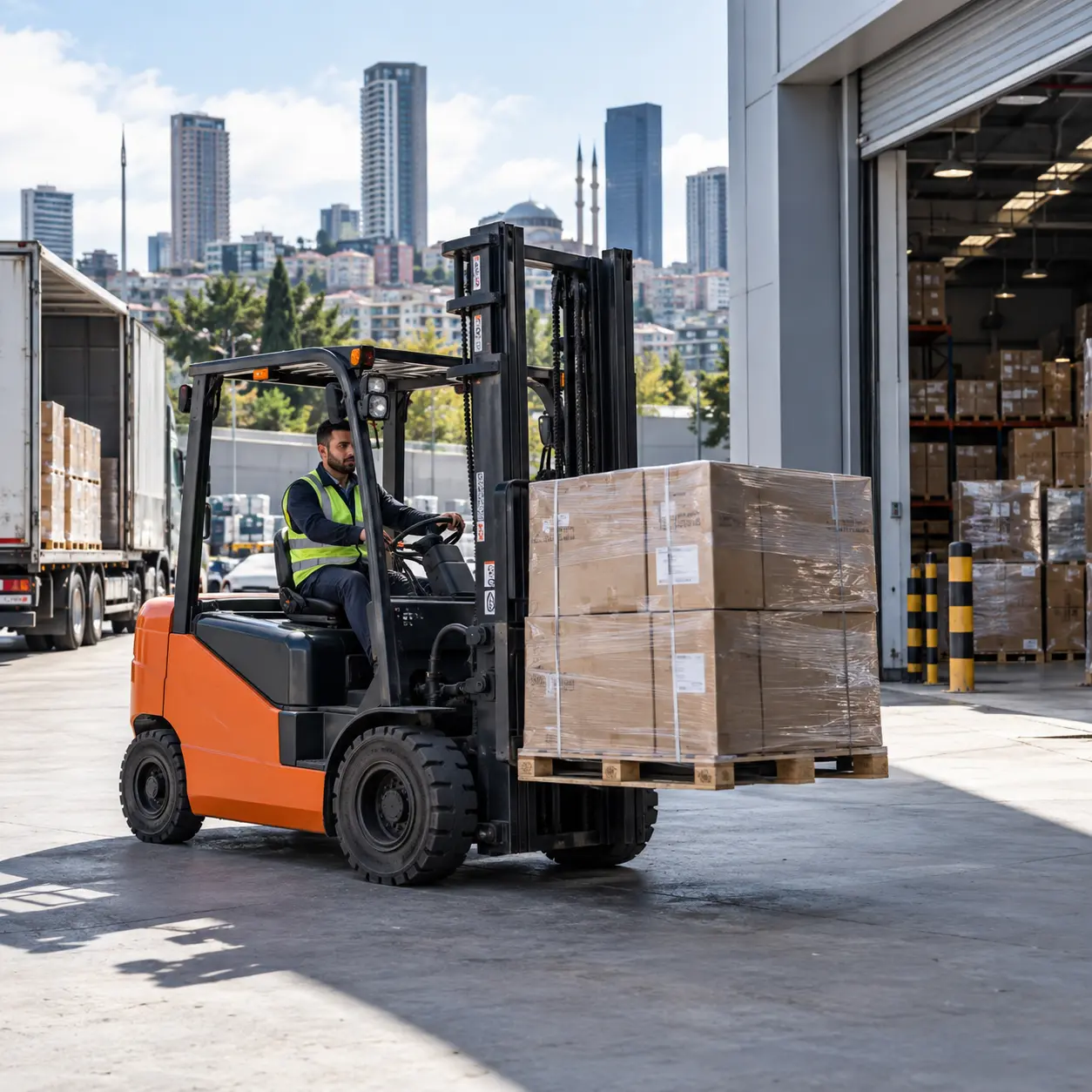 Ümraniye forklift hizmeti Önal Vinç