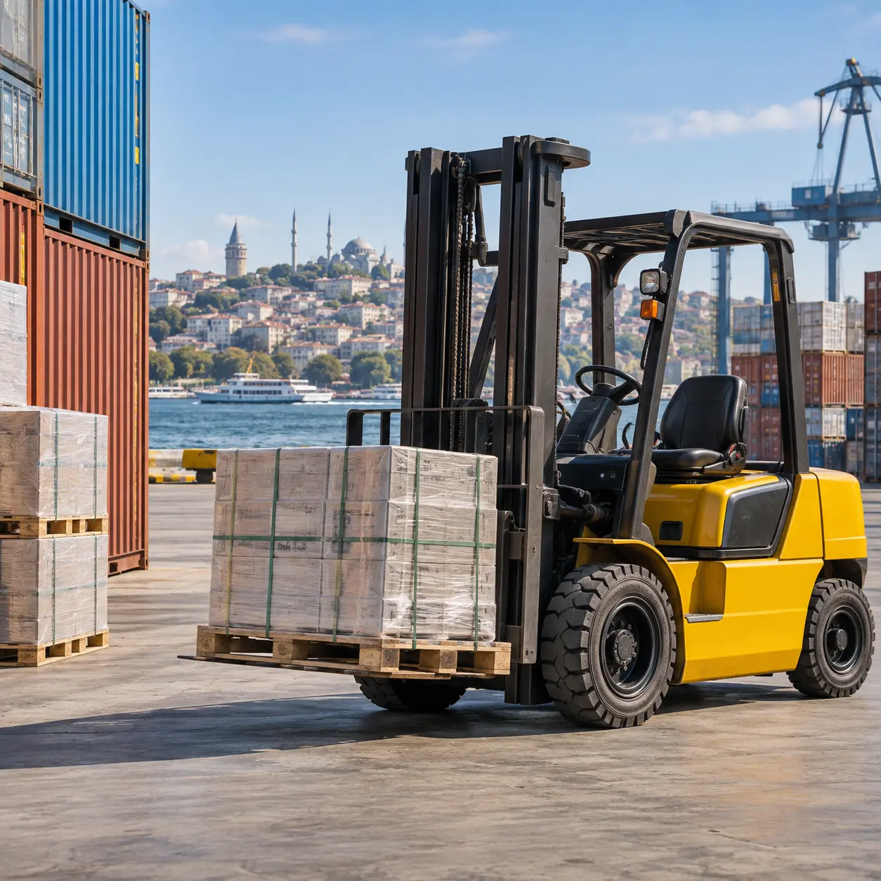 Üsküdar forklift hizmeti - Önal Vinç