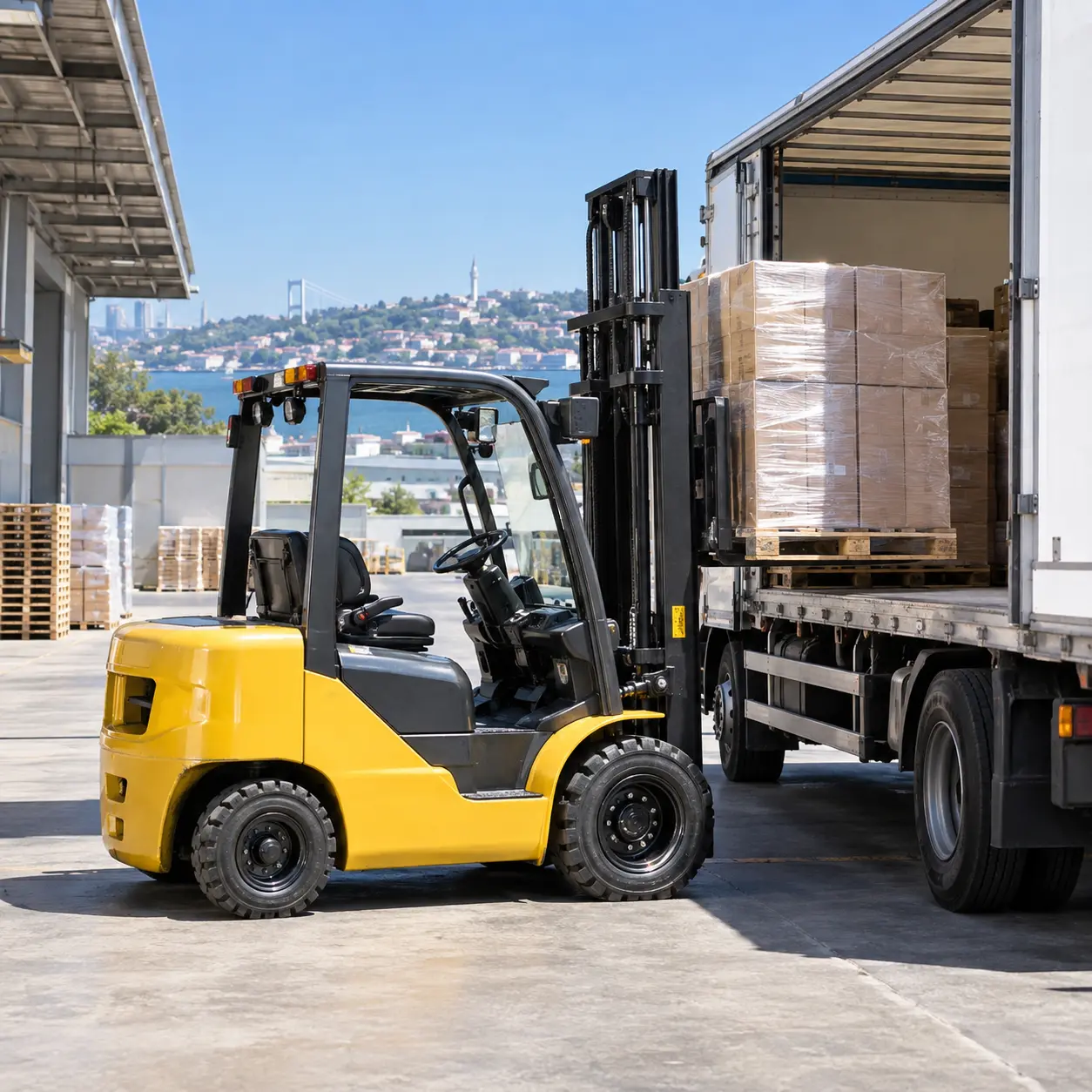 Üsküdar forklift hizmeti Önal Vinç