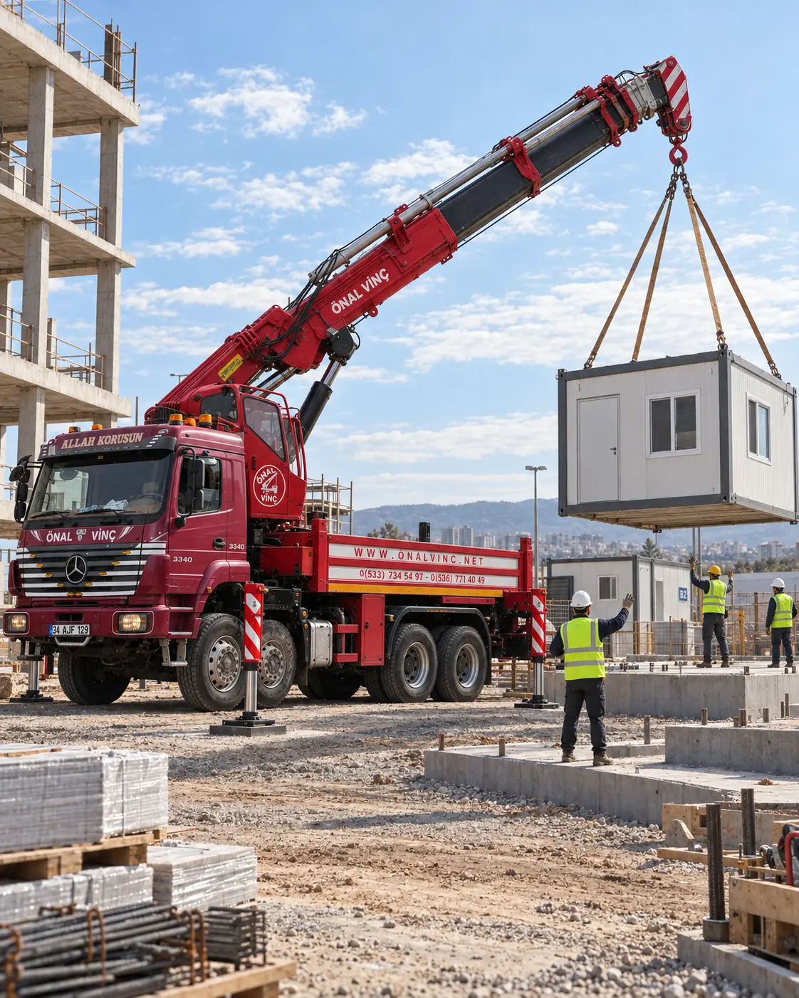 Prefabrik ve konteyner montajı
